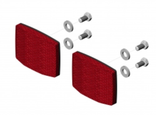 Croozer reflektoren rot - croozer,